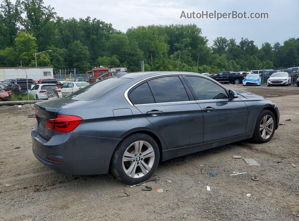 WBA8F1C50JK898407 2018 BMW 3 SERIES Серый Передняя правая четверть
