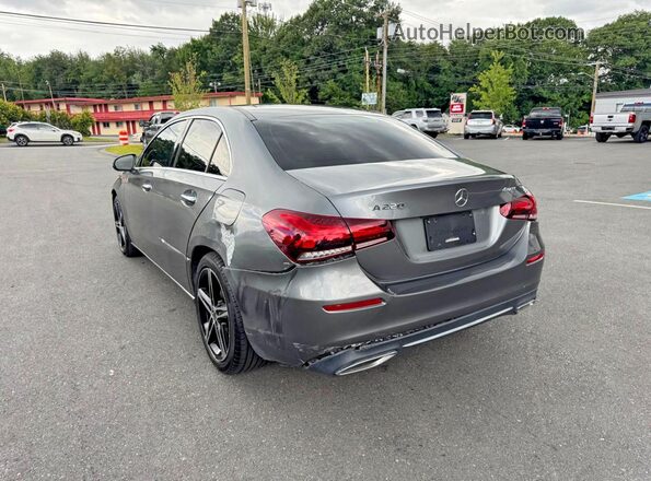 W1K3G4FB0MJ312642 2021 MERCEDES-BENZ A Charcoal Tył prawy
