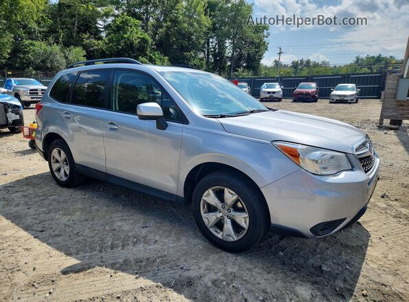 JF2SJADC9GH493190 2016 SUBARU FORESTER Silver Առջևի աջ