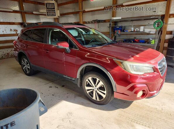 4S4BSANC0J3240818 2018 SUBARU OUTBACK Maroon Front view