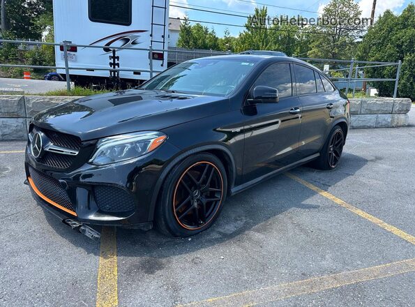 4JGED6EB5KA139542 2019 MERCEDES-BENZ GLE Black Задня ліва чверть
