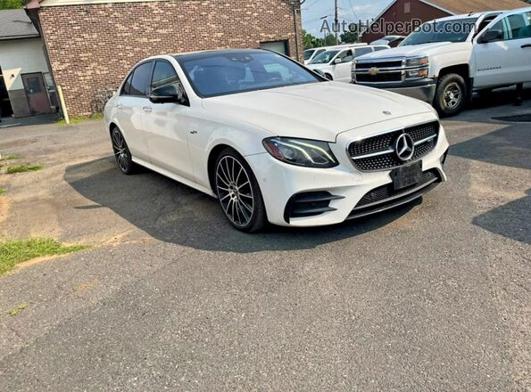 WDDZF6BB7KA625537 2019 MERCEDES-BENZ E-CLASS White Widok z przodu