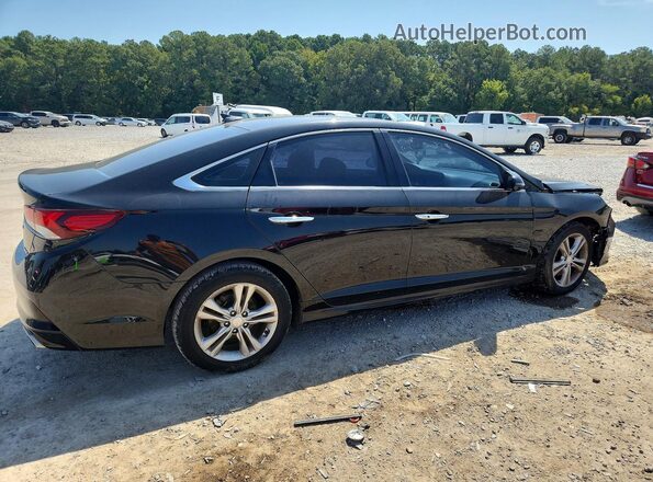 5NPE34AF4JH684935 2018 HYUNDAI SONATA Black Delantero derecho