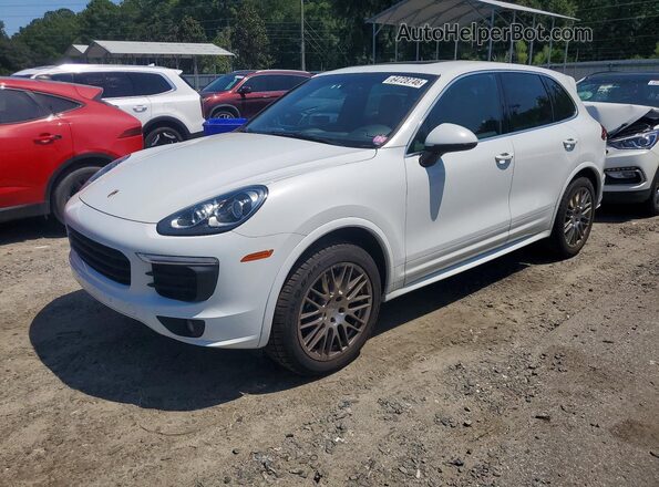WP1AA2A22GLA04751 2016 PORSCHE CAYENNE White Trasero izquierdo