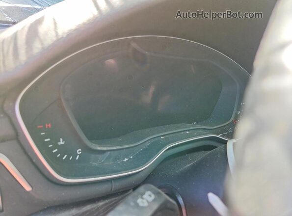 WAUENAF43JN004827 2018 AUDI A4 Black Widok tylnych siedzeń