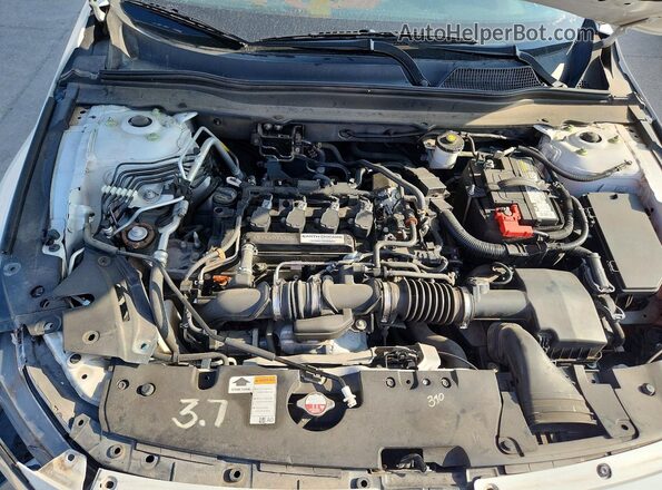 1HGCV1F14LA011376 2020 HONDA ACCORD White Вид підкапотного простору
