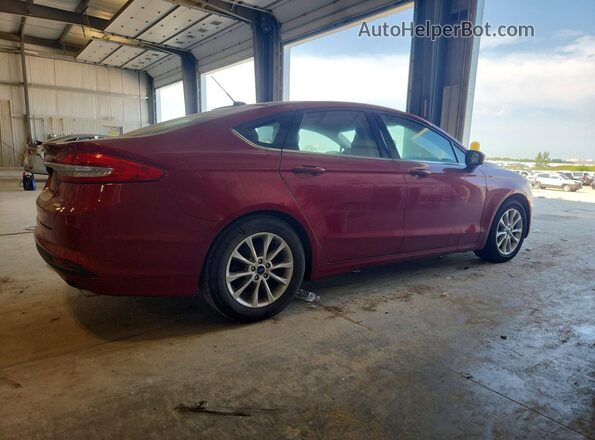 3FA6P0HD3HR257779 2017 FORD FUSION Maroon Delantero derecho