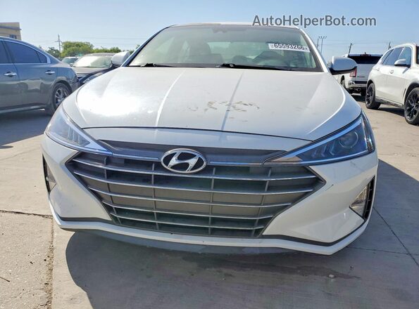 5NPD84LF7KH463213 2019 HYUNDAI ELANTRA White Հետևի տեսք