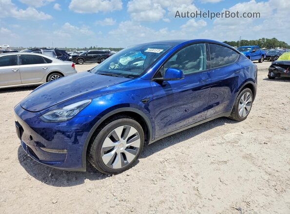 7SAYGDEE6PA148160 2023 TESLA MODEL Blue Trasero izquierdo
