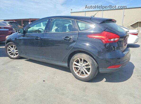 1FADP3K2XHL216483 2017 FORD FOCUS Black Задня права чверть