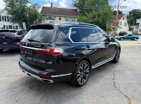 5UXCX4C59KLS36573 2019 BMW X7 Black Առջևի աջ