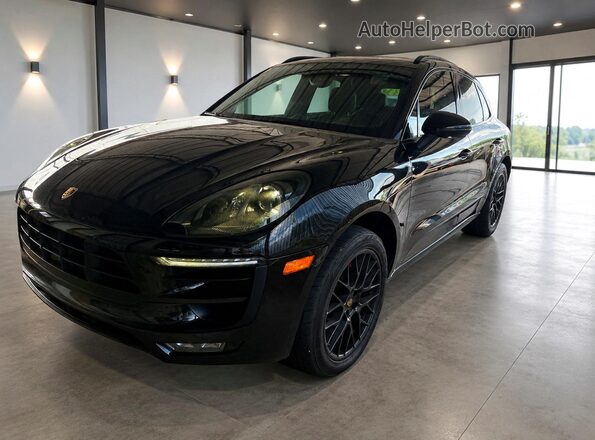 WP1AG2A57HLB55076 2017 PORSCHE MACAN Black Հետևի աջ