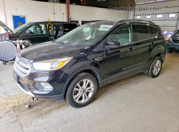 1FMCU9GD5JUB15990 2018 FORD ESCAPE Black Задня ліва чверть