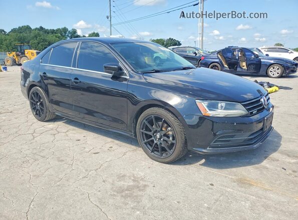 3VW2B7AJ8HM313791 2017 VOLKSWAGEN JETTA Black Вид спереду