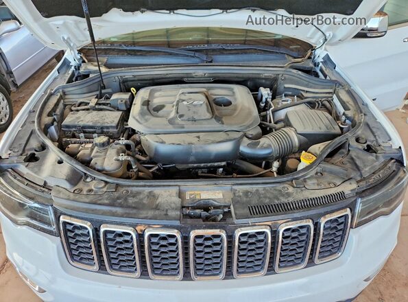 1C4RJEBG2HC920802 2017 JEEP GRAND White VIN կոդի պիտակի տեսք
