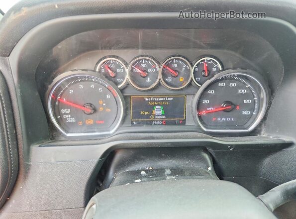 1GCPWDET8NZ228113 2022 CHEVROLET SILVERADO Black Հետևի նստատեղերի տեսք