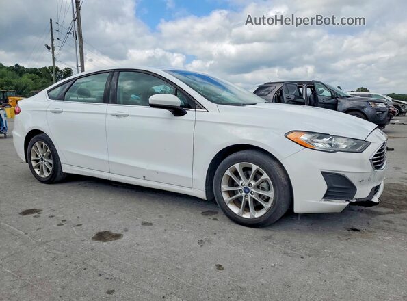 3FA6P0HD0KR243412 2019 FORD FUSION White Vista frontal