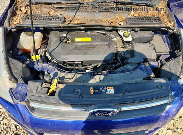 1FMCU9GX4GUB75746 2016 FORD ESCAPE Blue Widok komory silnika