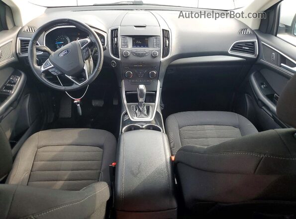 2FMPK3J96HBC59055 2017 FORD EDGE White Vista del cuadro de instrumentos
