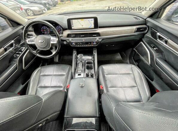 5XYP3DHC1LG053896 2020 KIA TELLURIDE Серебряный Вид щитка приборов