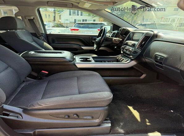 1GCVKREC8HZ243781 2017 CHEVROLET SILVERADO Blue Front interior view
