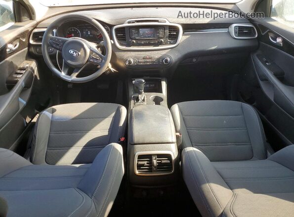 5XYPG4A30GG052274 2016 KIA SORENTO Silver Вид щитка приладів