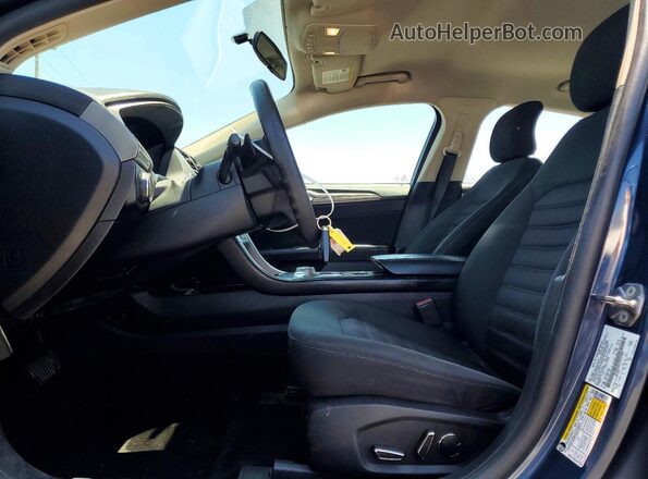 3FA6P0HD4JR167403 2018 FORD FUSION Blue Widok deski rozdzielczej