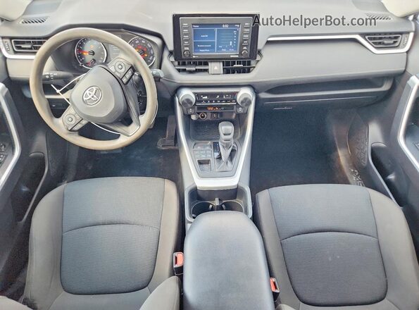 2T3G1RFV8NC260637 2022 TOYOTA RAV4 Белый Вид щитка приборов