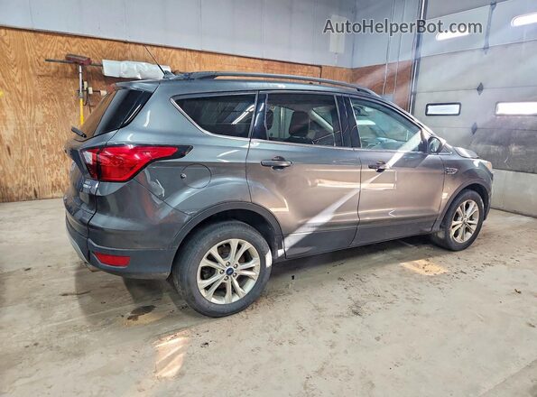 1FMCU9HD9KUA94643 2019 FORD ESCAPE Gray Przód prawy