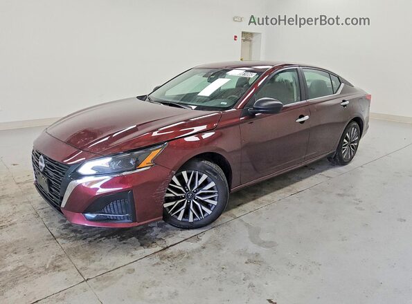1N4BL4DV6SN324398 2025 NISSAN ALTIMA Burgundy Հետևի ձախ