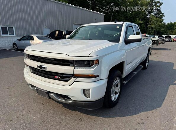 1GCVKREC1HZ142730 2017 CHEVROLET SILVERADO White Tył lewy