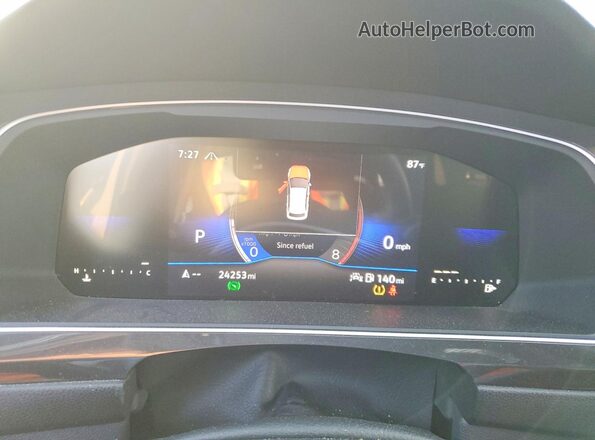 3VVFB7AX5RM173419 2024 VOLKSWAGEN TIGUAN White Вид задніх сидінь