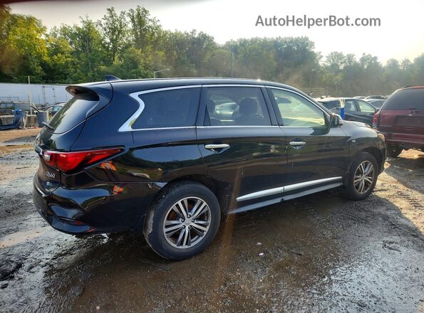 5N1DL0MM5KC568862 2019 INFINITI QX60 Black წინა მარჯვენა