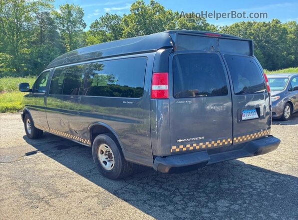 1GAWGEFF0H1252716 2017 CHEVROLET EXPRESS Gray Задня права чверть