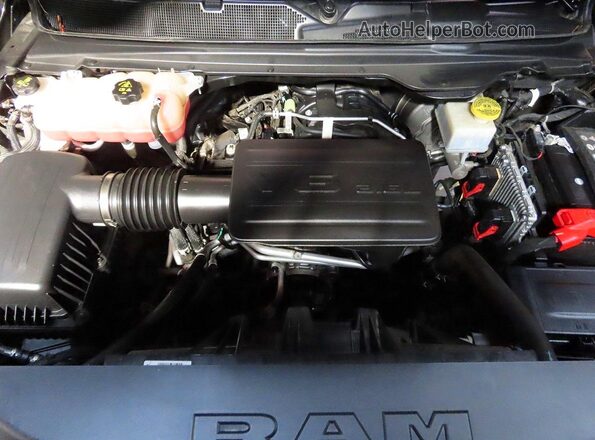 1C6RRFBG4PN613852 2023 RAM 1500 Black Вид панелі приладів