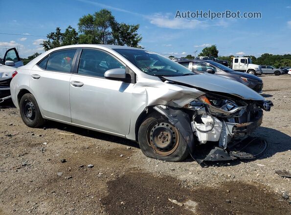 2T1BURHE3GC566834 2016 TOYOTA COROLLA Silver Front view