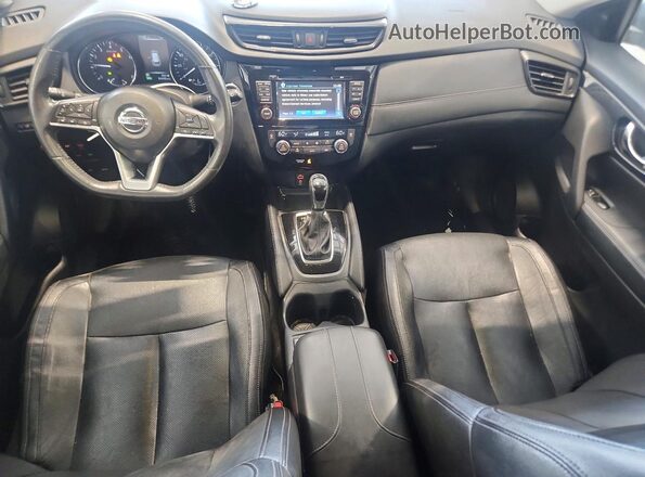5N1AT2MV4HC820679 2017 NISSAN ROGUE Серый Вид щитка приборов