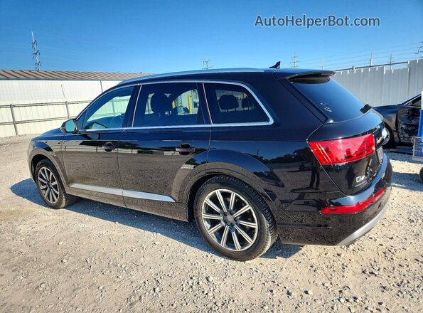 WA1LAAF72HD018230 2017 AUDI Q7 Black Задня права чверть