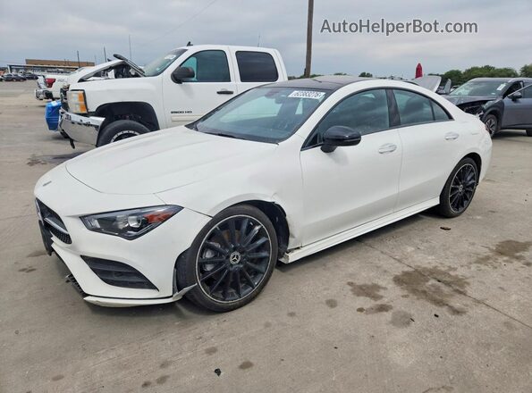 W1K5J4GB4MN153805 2021 MERCEDES-BENZ CLA-CLASS White Rear left