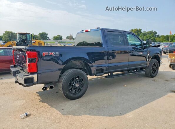 1FT8W3BT0PEC05065 2023 FORD F350 Синий Передняя правая четверть