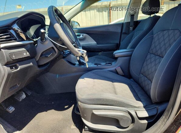 KNDCB3LC6L5426765 2020 KIA NIRO Black Widok deski rozdzielczej