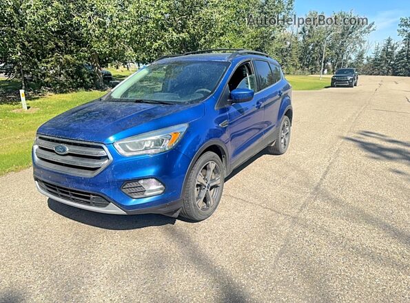 1FMCU9G95HUA55909 2017 FORD ESCAPE Blue უკანა მარჯვენა