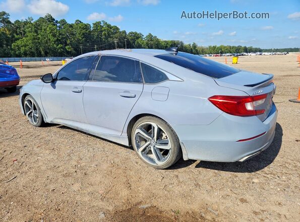 1HGCV1F39MA007505 2021 HONDA ACCORD Gray Задня права чверть