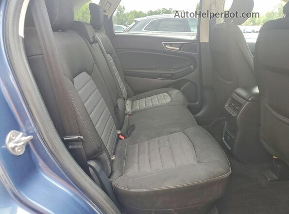 2FMPK4G92JBC34253 2018 FORD EDGE Синий Вид подкапотного пространства