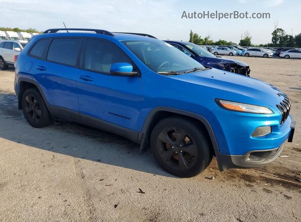 1C4PJLCB5JD544661 2018 JEEP CHEROKEE Blue Vista frontal