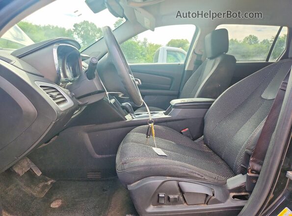 2GKALMEK9H6341093 2017 GMC TERRAIN Black Dashboard view