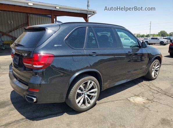5UXKT0C59J0W00068 2018 BMW X5 Black Front right