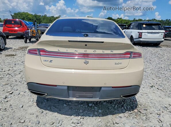 3LN6L5A98JR604291 2018 LINCOLN MKZ Cream Սալոնի դիմացի տեսք