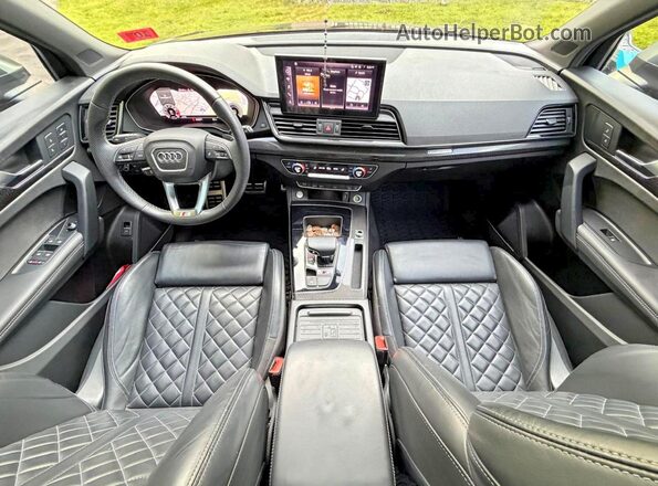 WA1B4AFY9M2015763 2021 AUDI SQ5 Черный Вид щитка приборов