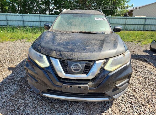 5N1AT2MV3HC879383 2017 NISSAN ROGUE Black Rear view